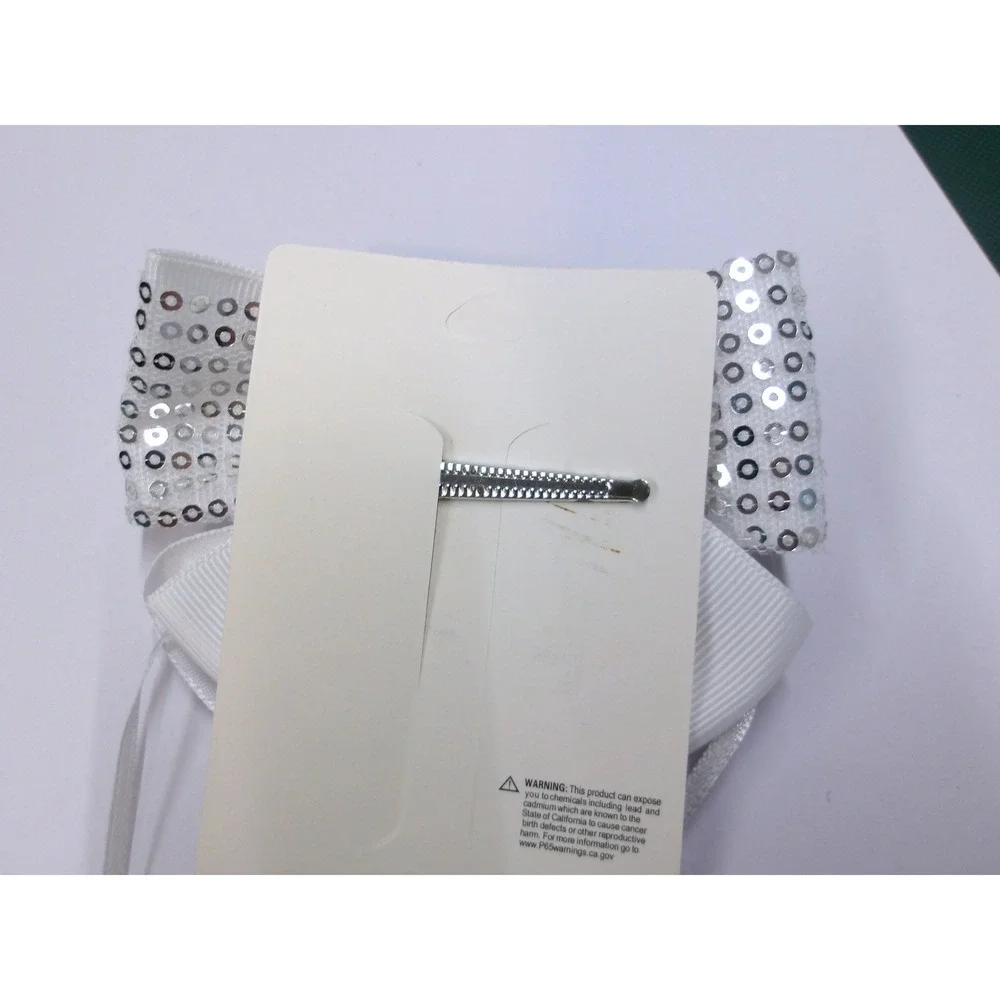 White Sequin Satin 4